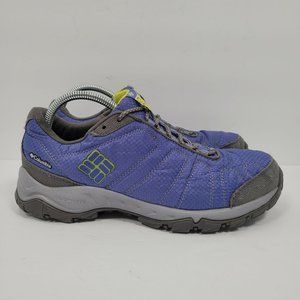 Columbia Firecamp Trail Women's Purple Hiking Shoes BL3900-546 US Size 10.5